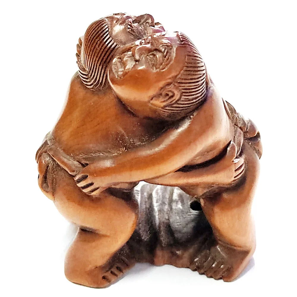 Резная фигурка из самшита 2 дюйма 
Резная фигурка из самшита 2 дюйма