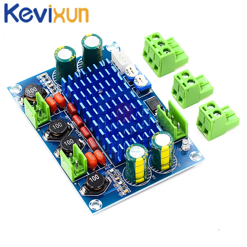 XH-M572 high-power digital power amplifier board TPA3116D2 chassis dedicated to plug-in 5-28V output 120W
XH-M572 high-power digital power amplifier board TPA3116D2 chassis dedicated to plug-in 5-28V output 120W