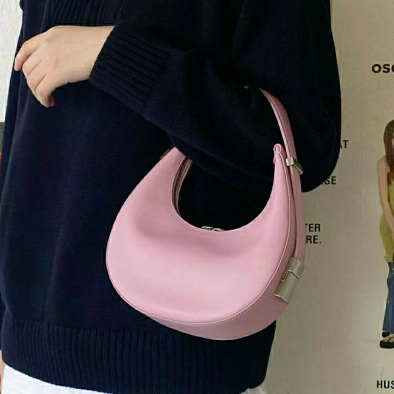 Women's Handbags 2022 Shoulder Bags Luxury Hand Women's White Bag Half Moon Bag Trend Fashion Hobo Handbag New Leather Ladies
Women's Handbags 2022 Shoulder Bags Luxury Hand Women's White Bag Half Moon Bag Trend Fashion Hobo Handbag New Leather Ladies