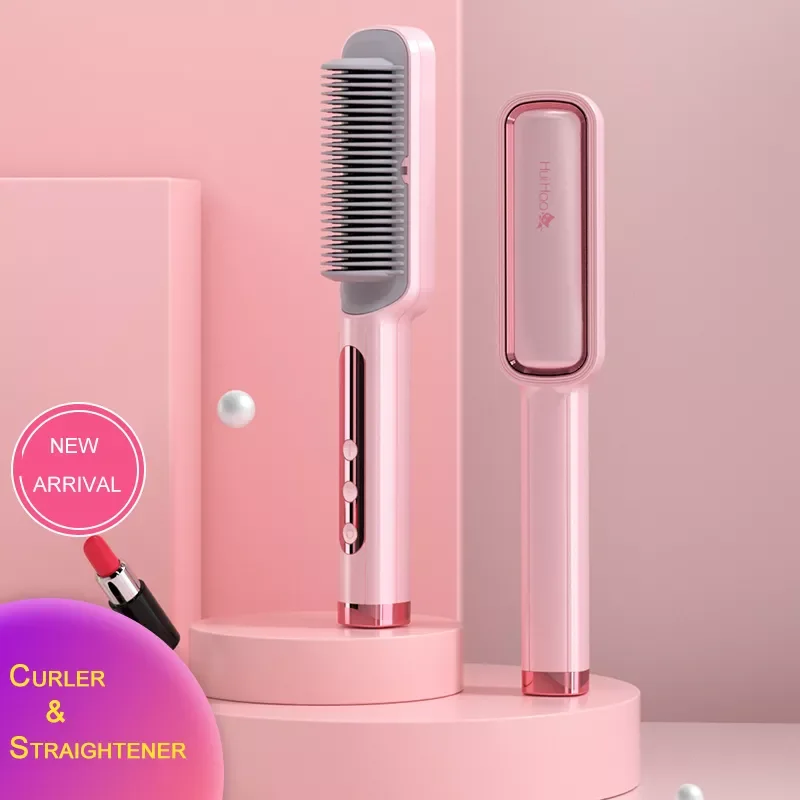 Profissional Hot Combs Anti-scalding Hair Straightener Brush Ceramic Hair Curler Heated Electric Smart Brush Hair Straightener
Profissional Hot Combs Anti-scalding Hair Straightener Brush Ceramic Hair Curler Heated Electric Smart Brush Hair Straightener