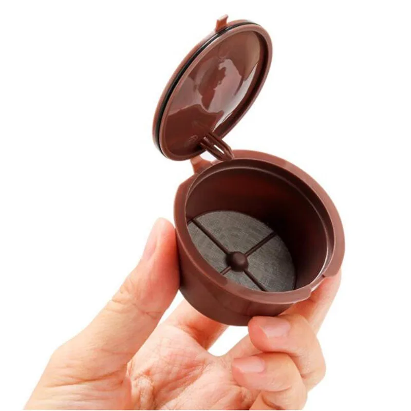 1PCS Capsules Refillable Dolce Gusto Reusable Nescafe Compatible With Plastic Piccolo Genio Esperta Capsula For Kitchen Garden
1PCS Capsules Refillable Dolce Gusto Reusable Nescafe Compatible With Plastic Piccolo Genio Esperta Capsula For Kitchen Garden