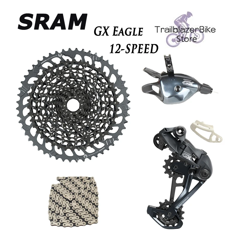 

SRAM GX Eagle 12v 12-SPEED MTB Bike Groupset PG-1210 PG-1230 XG-1275 Cassette 11-50T HG 10-52T XD Shifter Rear Derailleur Chain