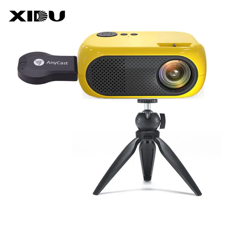 XIDU M24 Mini Projectors Native 480P LED Video Projetor With Anycast For Android Iphone Home Theater Beamer Camping Proyector
XIDU M24 Mini Projectors Native 480P LED Video Projetor With Anycast For Android Iphone Home Theater Beamer Camping Proyector