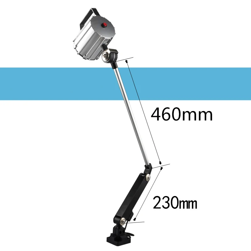 12 Вт светодиодный водонепроницаемый станок с ЧПУ со складным длинным рычагом, взрывозащищенный прочный светильник из алюминиевого сплава, головка лампы, рабочая лампа
12 Вт светодиодный водонепроницаемый станок с ЧПУ со складным длинным рычагом, взрывозащищенный прочный светильник из алюминиевого сплава, головка лампы, рабочая лампа