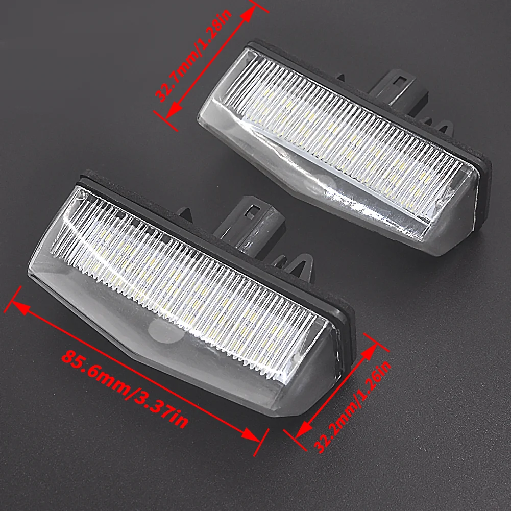 For Toyota Prius Venza Matrix RAV4 C-HR Scion Lexus CT200 NX200 RX200 Car Rear white LED license plate light number plate lamp
For Toyota Prius Venza Matrix RAV4 C-HR Scion Lexus CT200 NX200 RX200 Car Rear white LED license plate light number plate lamp