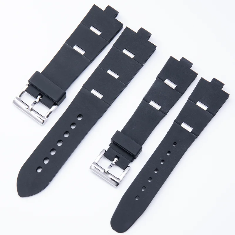 22/24mm Waterproof Soft Silicone Rubber Black Watch Band Accessories Fit For Bvlgari Strap For Dlagono Bracelet Belt Pin Buckle 
22/24mm Waterproof Soft Silicone Rubber Black Watch Band Accessories Fit For Bvlgari Strap For Dlagono Bracelet Belt Pin Buckle