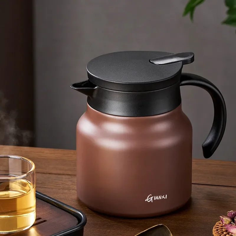 Portable 304 Stainless Steel Heat-Preserving Braised Stewing Soaked Teapot with Ceramic Liner, Perfect for Brewing Hot Tea.
Portable 304 Stainless Steel Heat-Preserving Braised Stewing Soaked Teapot with Ceramic Liner, Perfect for Brewing Hot Tea.