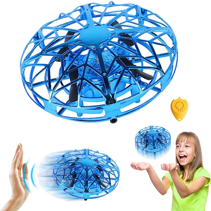UFO Flying Toys Mini RC Flying Ball Hand Controlled Drone Flying Orb Infrared Induction Hover 360 Whirley with Lights Flying Toy
UFO Flying Toys Mini RC Flying Ball Hand Controlled Drone Flying Orb Infrared Induction Hover 360 Whirley with Lights Flying Toy