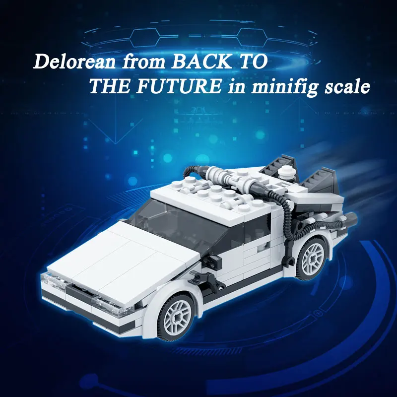 Buildmoc MOC Supercar Model DIY Blocks High-tech Time Machine Speed Mini Car Building Block Vehicles Bricks Toys Boy Gifts
Buildmoc MOC Supercar Model DIY Blocks High-tech Time Machine Speed Mini Car Building Block Vehicles Bricks Toys Boy Gifts