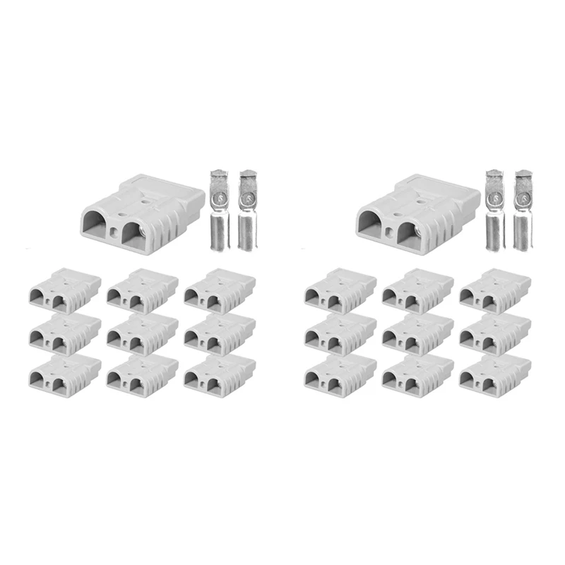 20 шт., двухполюсные соединители для разъемов Anderson Style DC Power Tool 50A 12-24V 6AWG с медными контактными разъемами питания
20 шт., двухполюсные соединители для разъемов Anderson Style DC Power Tool 50A 12-24V 6AWG с медными контактными разъемами питания