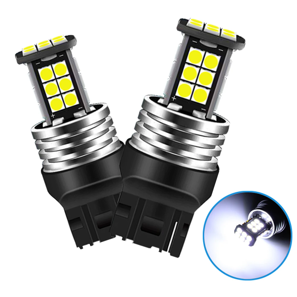 2pcs NEW T20 7440 W21W WY21W 24LED 3030Smd Car Brake Lights Auto Backup Reverse Lamp Turn Signals Bulbs White 6000k 12V DRL
2pcs NEW T20 7440 W21W WY21W 24LED 3030Smd Car Brake Lights Auto Backup Reverse Lamp Turn Signals Bulbs White 6000k 12V DRL