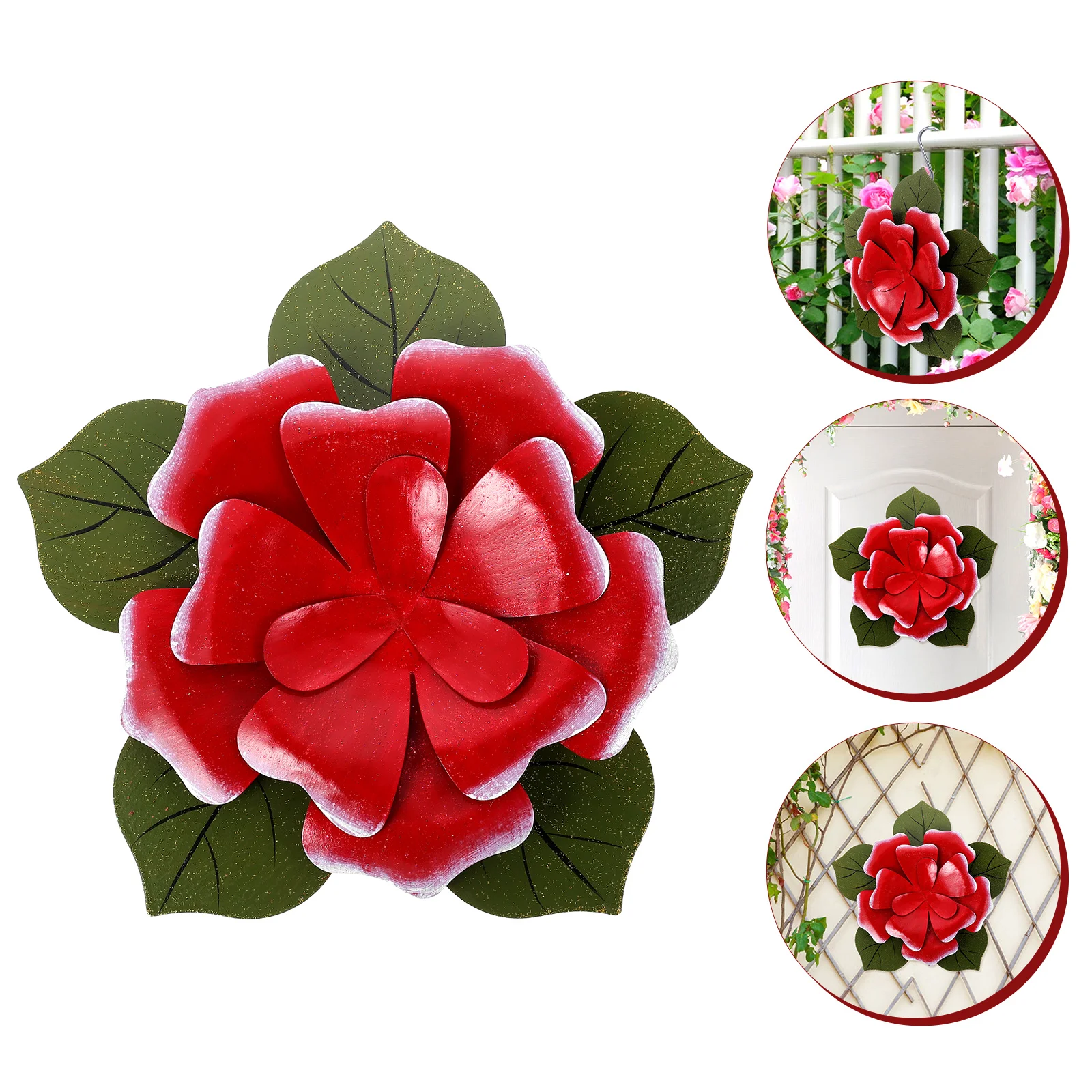 Wall Metal Flowers Decor Flower Hangingoutdoor Ornament Sculptures Roses Fence Room Living Sculpture Rosependant Patio Balcony
Wall Metal Flowers Decor Flower Hangingoutdoor Ornament Sculptures Roses Fence Room Living Sculpture Rosependant Patio Balcony