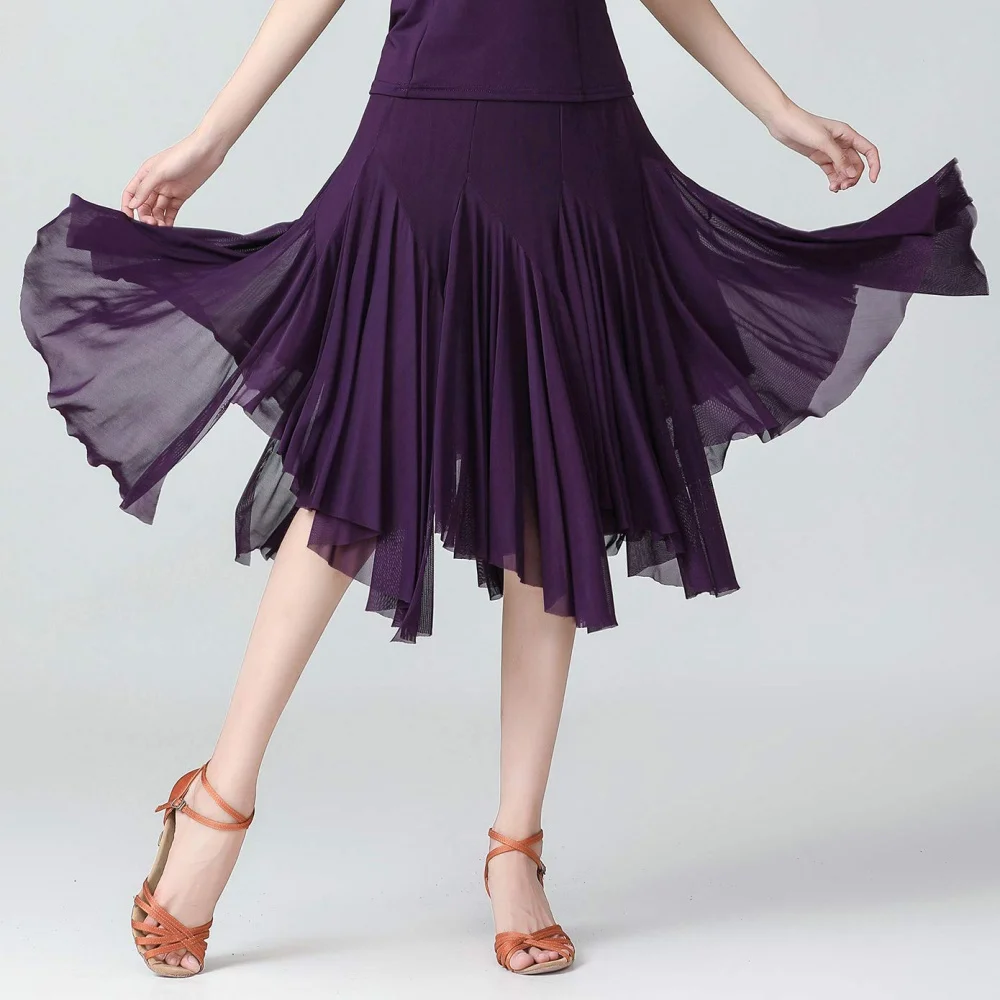 2022 Elegant Mesh Mid-long Latin Dance Fashion Skirt For Women New Style Comfory Soft Ballroom Dance Waltz Dancewear
2022 Elegant Mesh Mid-long Latin Dance Fashion Skirt For Women New Style Comfory Soft Ballroom Dance Waltz Dancewear