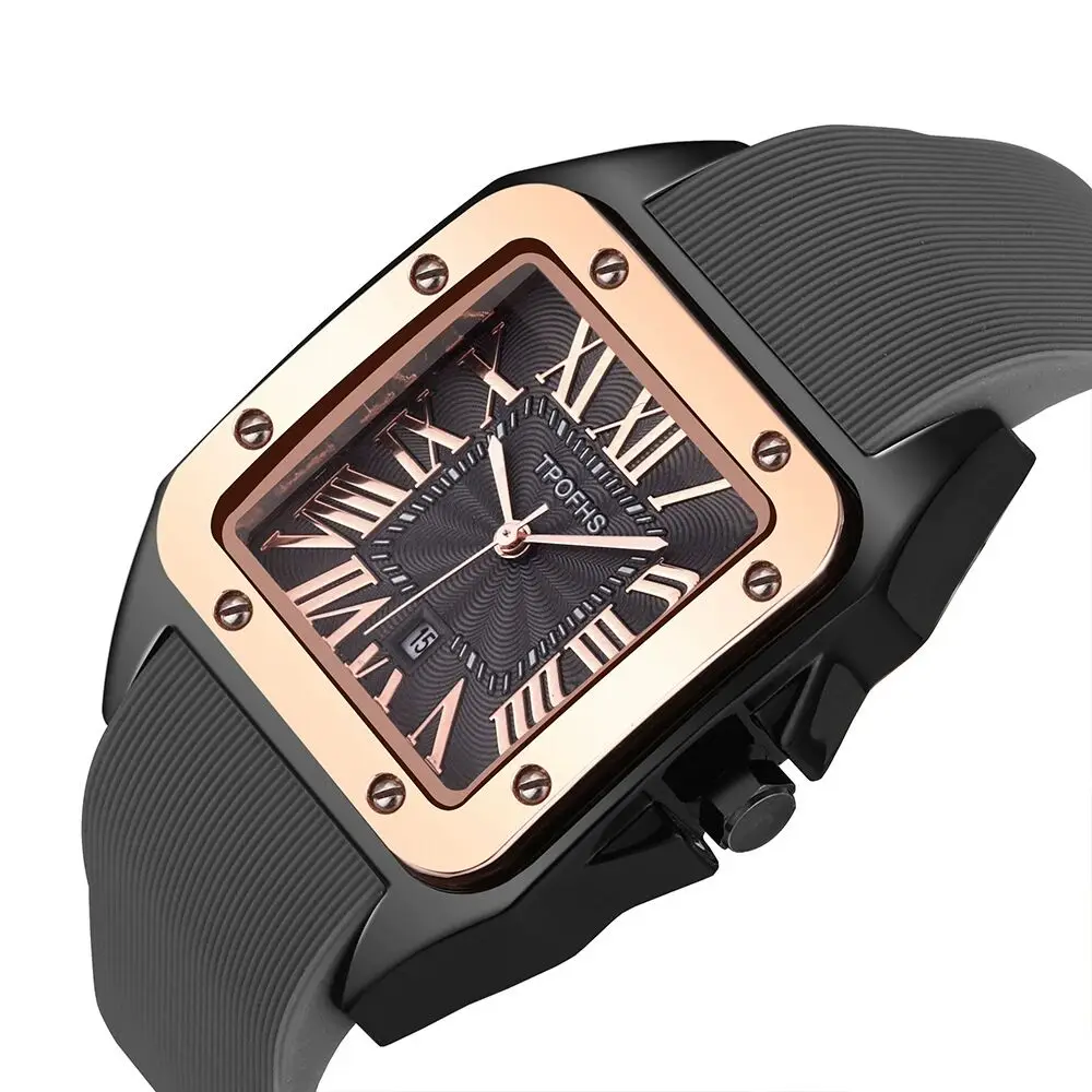 Watch Men Fashion Sports Outdoor Military Men's Watch Square Silicone Simple Brand Luxury Quartz Watch Men's Watch Dropshipping
Watch Men Fashion Sports Outdoor Military Men's Watch Square Silicone Simple Brand Luxury Quartz Watch Men's Watch Dropshipping