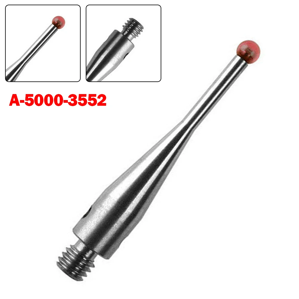 Touch Probe Styli M3 Thread Ø2.0mm Ball Tip 21mm Head Ceramic Styli Rod CMM Tip Probe For RENISHAW A-5000-3552
Touch Probe Styli M3 Thread Ø2.0mm Ball Tip 21mm Head Ceramic Styli Rod CMM Tip Probe For RENISHAW A-5000-3552