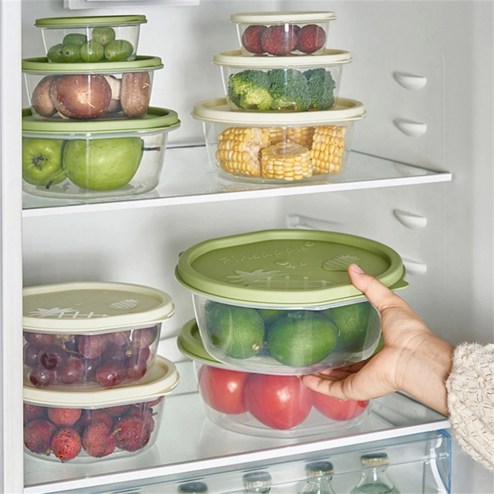 Creative Food Storage Boxes Lunchbox Portable Refrigerator Sealing Box Wholesale Round Sealing Box Food Container Eco-friendly
Creative Food Storage Boxes Lunchbox Portable Refrigerator Sealing Box Wholesale Round Sealing Box Food Container Eco-friendly