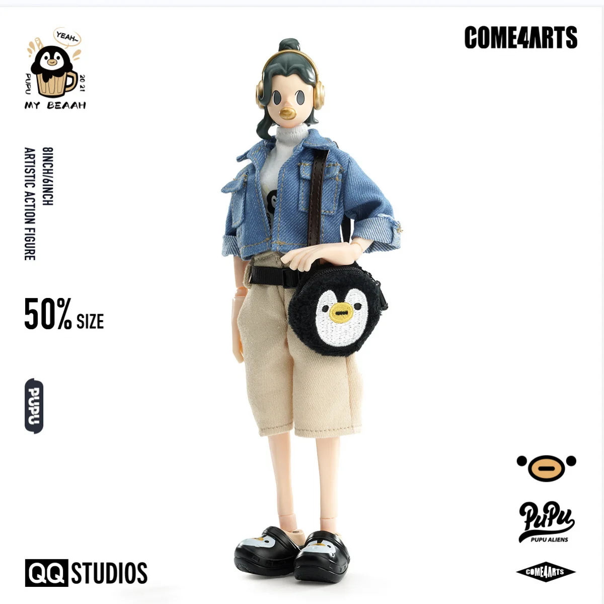COME4ARTS Pupu My Beach Friend Series Женская сумка, игрушки, куклы, милые Аниме фигурки, настольные украшения, коллекция подарков
COME4ARTS Pupu My Beach Friend Series Женская сумка, игрушки, куклы, милые Аниме фигурки, настольные украшения, коллекция подарков