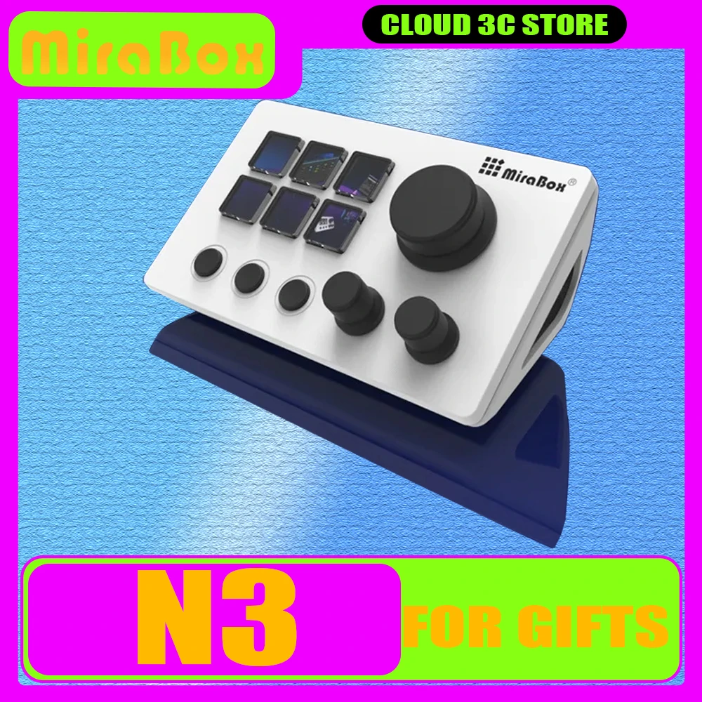 Mirabox N3 Streamdeck Ручка клавиатуры Макро Мини-экран Визуальная настольная консоль