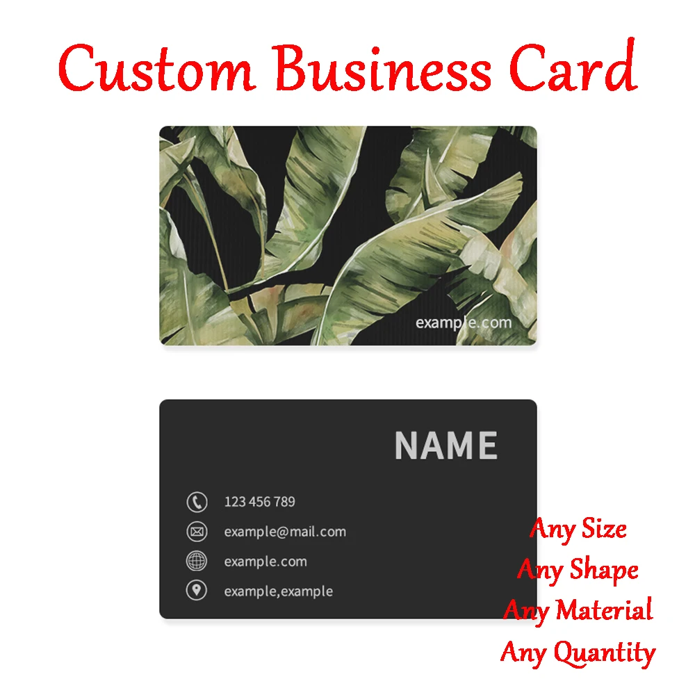 Custom Business Card Personalized Logo Design Text Work Position Company Information Introduction Cards Advertising Promotion
Custom Business Card Personalized Logo Design Text Work Position Company Information Introduction Cards Advertising Promotion