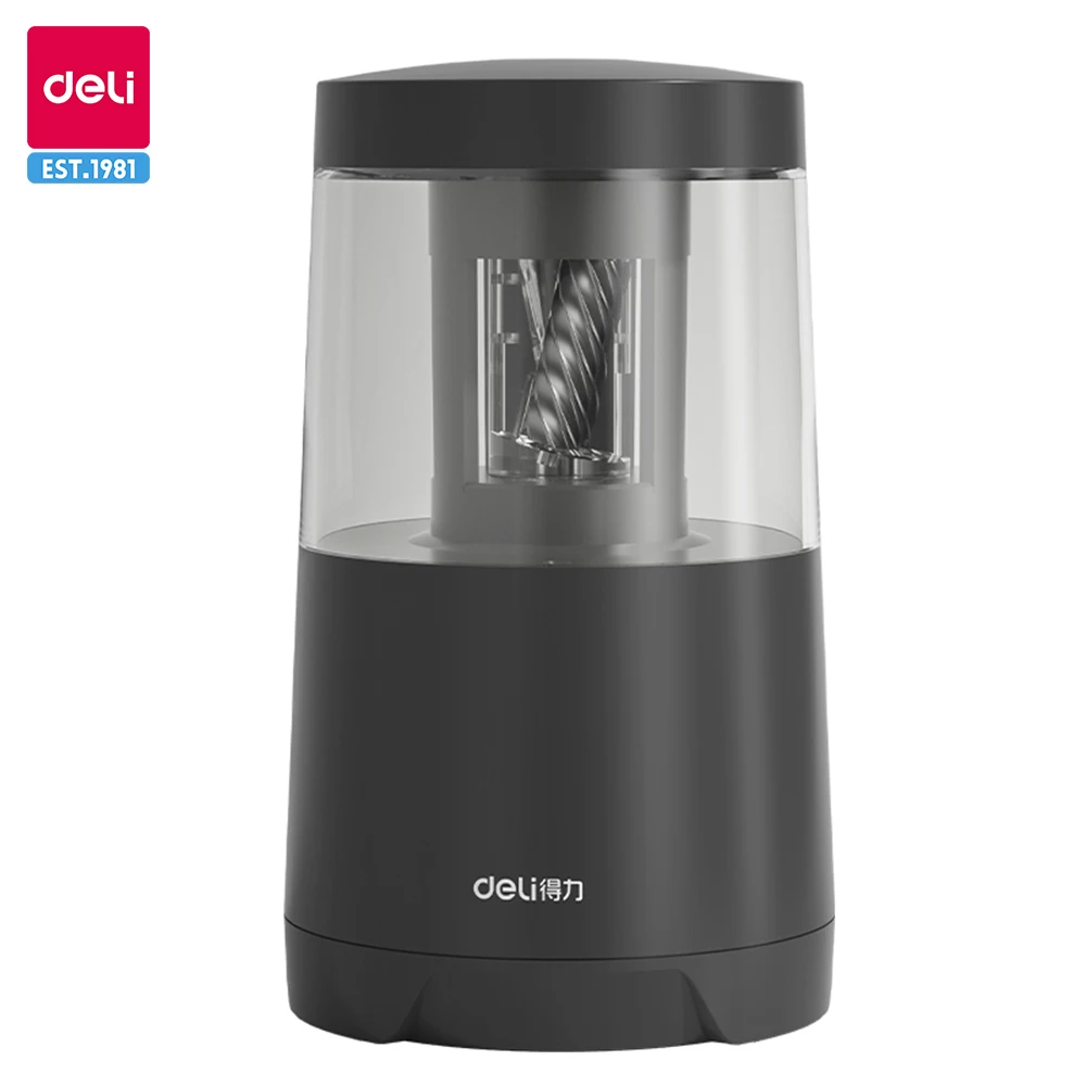 Электрическая точилка для карандашей Deli
Электрическая точилка для карандашей Deli