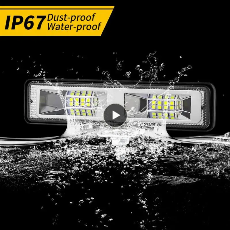 48w Driving Fog Lamp Superbright 16 Led Led Bar Work Light Weatherproof Universal Car Accessories For Offroad Truck Tractor Boat
48w Driving Fog Lamp Superbright 16 Led Led Bar Work Light Weatherproof Universal Car Accessories For Offroad Truck Tractor Boat