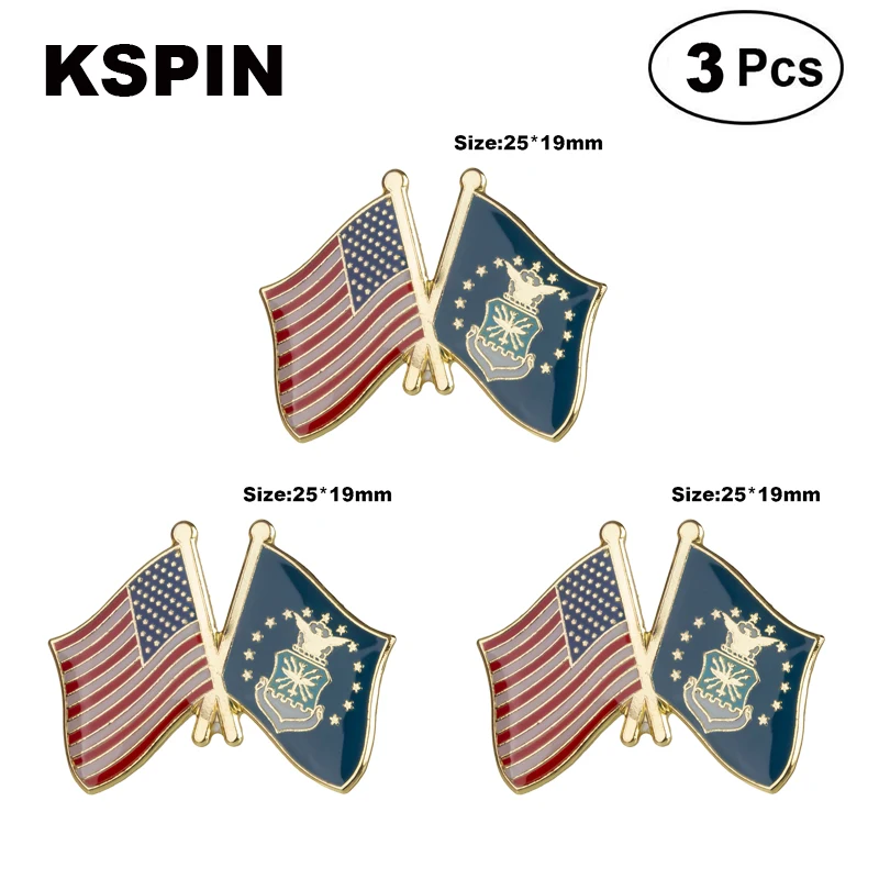 U.S.A & Air Force Frendship Lapel Pin Brooches Pins Flag badge Brooch Badges
U.S.A & Air Force Frendship Lapel Pin Brooches Pins Flag badge Brooch Badges