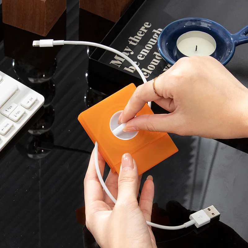 Data Cable Storage Box Charging Cable Rotating Winding Reel Multi-functional Cable Management Box Multipurpose
Data Cable Storage Box Charging Cable Rotating Winding Reel Multi-functional Cable Management Box Multipurpose