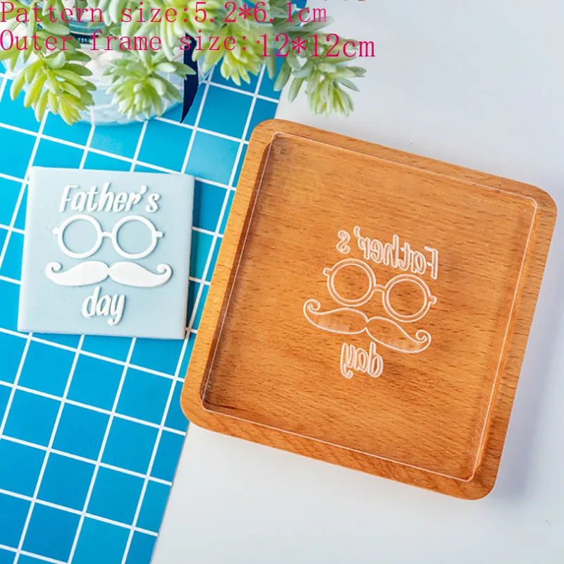 Father's Day Turn Sugar Cookie Mould Dad Festival Stereo Cookie Pattern Impression Handmade Gift Baking Mold
Father's Day Turn Sugar Cookie Mould Dad Festival Stereo Cookie Pattern Impression Handmade Gift Baking Mold