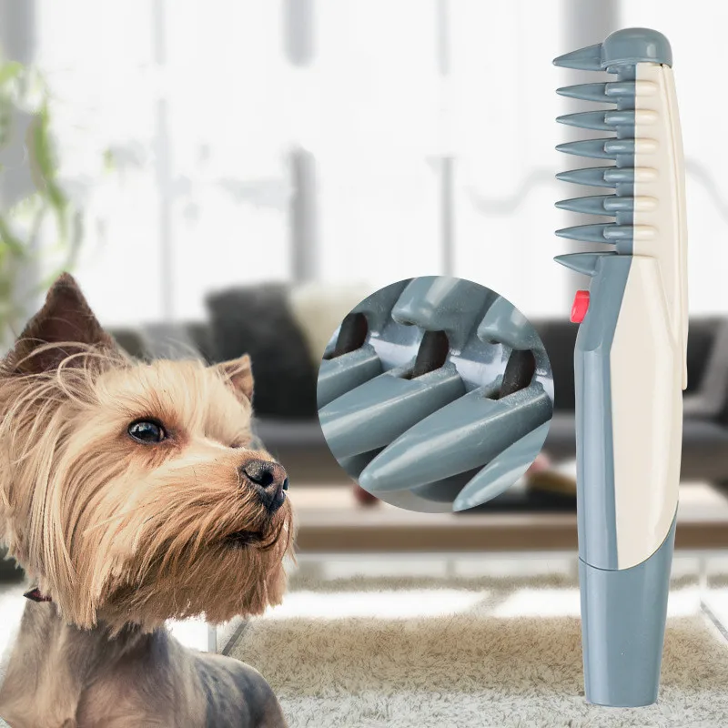 Professional Grooming Comb Electric Dog Brush Puppy Cat Hair Trimmer Slicker Gilling Quick Cleaning Tool for Pet Animal Grooming
Professional Grooming Comb Electric Dog Brush Puppy Cat Hair Trimmer Slicker Gilling Quick Cleaning Tool for Pet Animal Grooming
