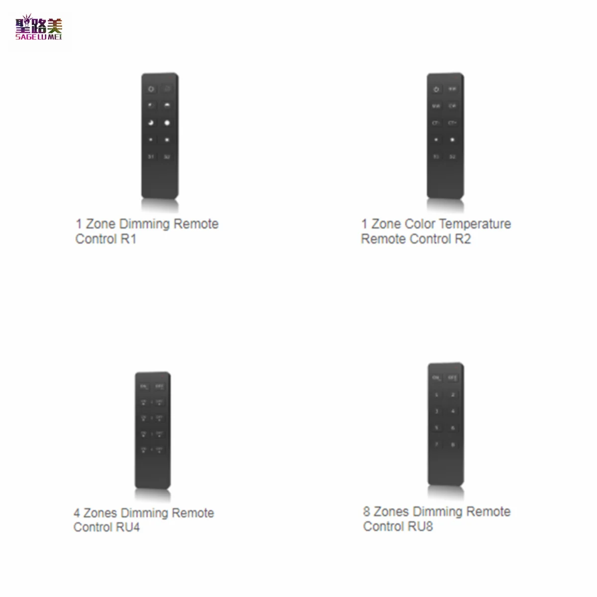 R1 R2 RU4 RU8 10key 1/4/8 Zone Dimming/Color Temperature CCT Remote Controller Magnet stuck fix Work with Skydance Receiver
R1 R2 RU4 RU8 10key 1/4/8 Zone Dimming/Color Temperature CCT Remote Controller Magnet stuck fix Work with Skydance Receiver