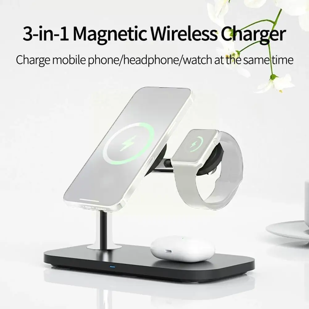 Магнитное Беспроводное зарядное устройство 15 Вт 3 в 1 для 12 13 Pro Max зарядное устройство s для 6se Pro 2 3 зарядная док-станция St X8y7
Магнитное Беспроводное зарядное устройство 15 Вт 3 в 1 для 12 13 Pro Max зарядное устройство s для 6se Pro 2 3 зарядная док-станция St X8y7