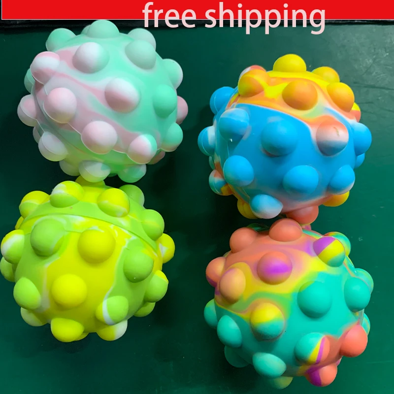 Popit Ball Shape Pop Fidget Toys Silicone 3D Antistress Sensory Toy Ball Push Bubble Squishy Adults Kids Gift Purchasing Agent
Popit Ball Shape Pop Fidget Toys Silicone 3D Antistress Sensory Toy Ball Push Bubble Squishy Adults Kids Gift Purchasing Agent
