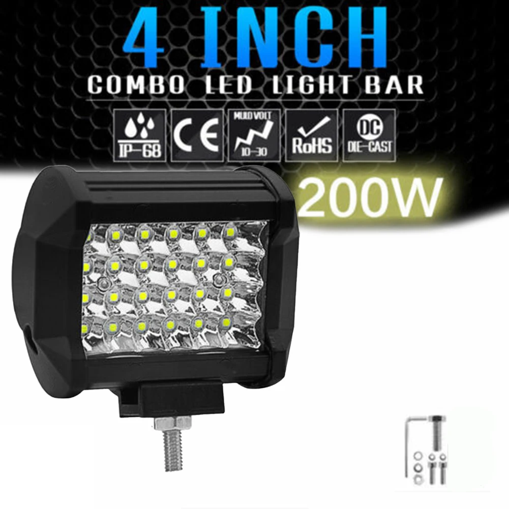 4Inch LED Combo Work Light 72W 6000K Spotlight Off-road Driving Fog Lamp Truck Boat Motorcycles Waterproof Car Accessories
4Inch LED Combo Work Light 72W 6000K Spotlight Off-road Driving Fog Lamp Truck Boat Motorcycles Waterproof Car Accessories