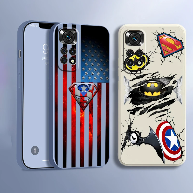 Superhero Batman Cute Phone Case For Xiaomi Redmi Note 12 11T 11S 11E 10S 10T 10 Pro Plus Liquid Rope Funda Cover
Superhero Batman Cute Phone Case For Xiaomi Redmi Note 12 11T 11S 11E 10S 10T 10 Pro Plus Liquid Rope Funda Cover