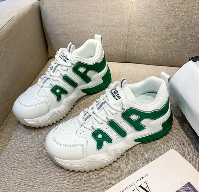 Women Tennis Shoes Fashion Lace-up Walking Sneakers Woman Outdoor Sports Shoes Female Breathable Casual Trainers Chaussure Femme
Women Tennis Shoes Fashion Lace-up Walking Sneakers Woman Outdoor Sports Shoes Female Breathable Casual Trainers Chaussure Femme