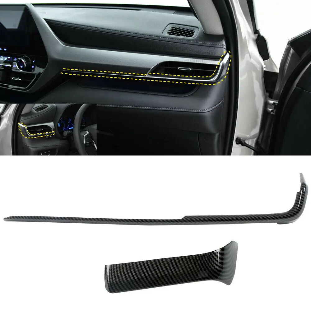 Полосатая Крышка для приборной панели из углеродного волокна LHD 2 шт. для Toyota Highlander 2020-2022
Полосатая Крышка для приборной панели из углеродного волокна LHD 2 шт. для Toyota Highlander 2020-2022