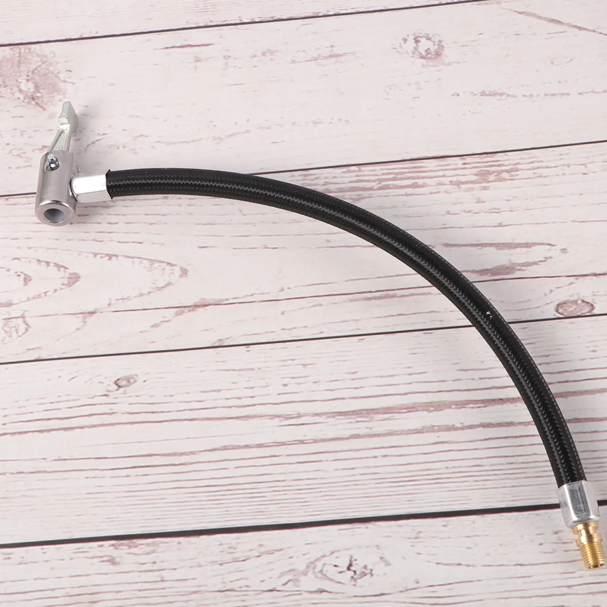 Locking Air Chuck with Air Hose Inflator Adapter Extension Inflating Tubes for Pump of Bike Motorcycle Car Tire (20cm)
Locking Air Chuck with Air Hose Inflator Adapter Extension Inflating Tubes for Pump of Bike Motorcycle Car Tire (20cm)