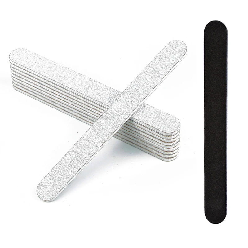 10 PSC Nail Files 100/180 Grey Round Nail Art Acrylic UV Gel Tips Sanding Tools For Salon Pedicure Manicure Set
10 PSC Nail Files 100/180 Grey Round Nail Art Acrylic UV Gel Tips Sanding Tools For Salon Pedicure Manicure Set