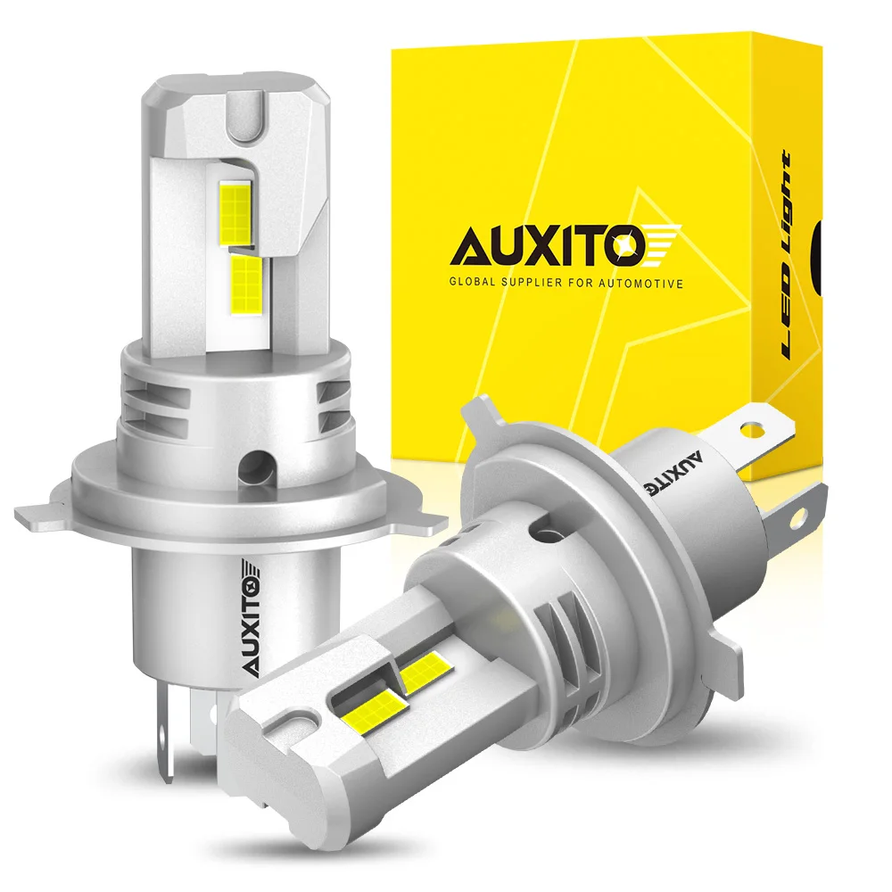AUXITO 2 Шт. 9003 H4 Светодиодные Лампы Для Фар Canbus Без Ошибок Мотоциклетные Автомобильные Фары 12 В Дальний Свет Ближний ... 
AUXITO 2 Шт. 9003 H4 Светодиодные Лампы Для Фар Canbus Без Ошибок Мотоциклетные Автомобильные Фары 12 В Дальний Свет Ближний ...