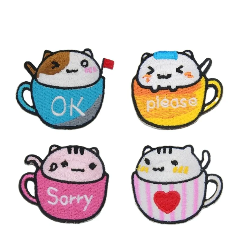 20pcs/lot Fashion Embroidery Patch Mood Teacup Cat Girly Love Heart Letter Animal Sticker Clothing Decoration Craft Diy Applique
20pcs/lot Fashion Embroidery Patch Mood Teacup Cat Girly Love Heart Letter Animal Sticker Clothing Decoration Craft Diy Applique