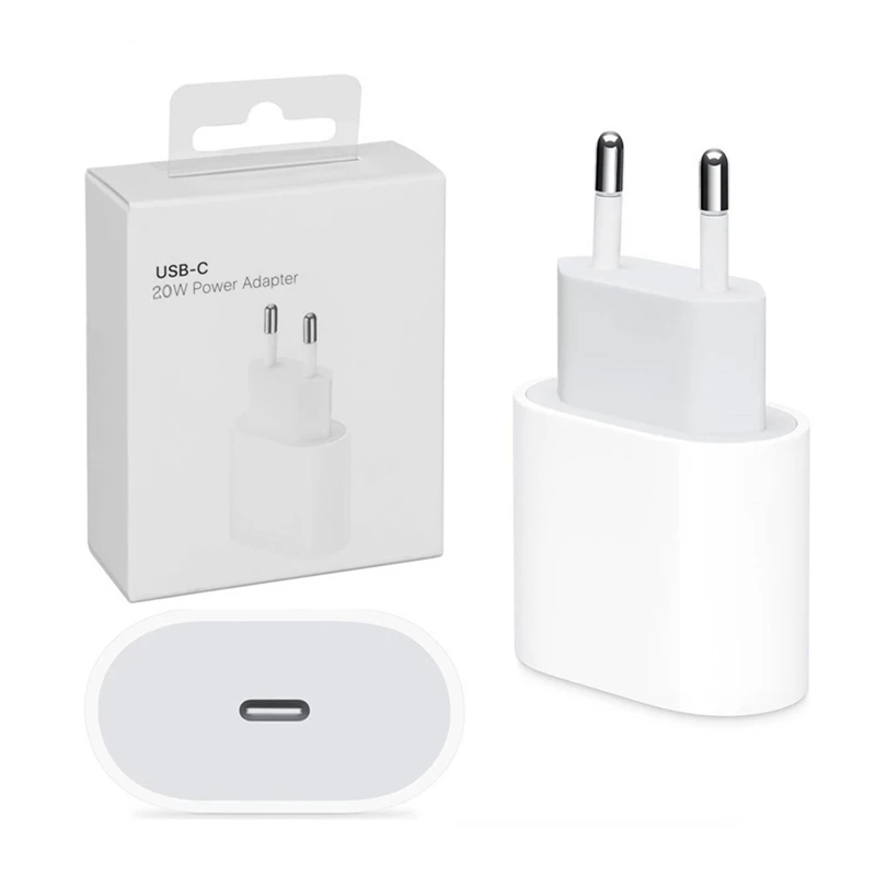 20W USB-C PD Charger for iPhone 13 12 11 Pro Max X XR XS Max 8 Plus 12 13 mini SE 2020 EU Plug USB C Fast Charger Power Adapter
20W USB-C PD Charger for iPhone 13 12 11 Pro Max X XR XS Max 8 Plus 12 13 mini SE 2020 EU Plug USB C Fast Charger Power Adapter