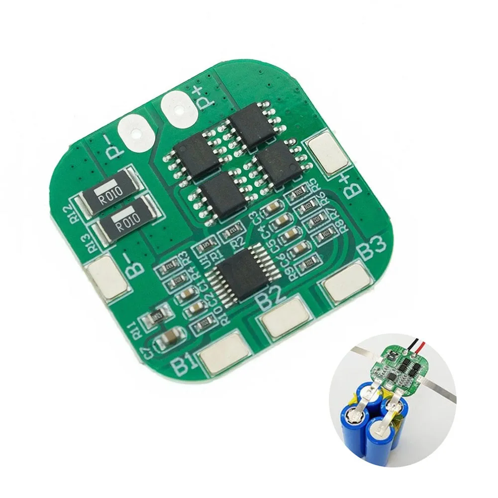 4S 14.8V/16.8V 20A Peak Li-ion BMS PCM Battery Protection Board For LicoO2 4S Lipo Rechargeable Batteries Power Tool Accessories
4S 14.8V/16.8V 20A Peak Li-ion BMS PCM Battery Protection Board For LicoO2 4S Lipo Rechargeable Batteries Power Tool Accessories