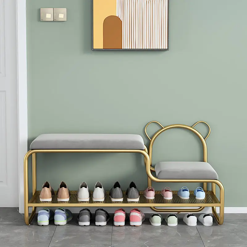 Nordic Light Luxury Shoe Changing Stool Simple Shoe Cabinet Living Room Furniture Bench Storage Shoe Rack Creative Lovely Stool
Nordic Light Luxury Shoe Changing Stool Simple Shoe Cabinet Living Room Furniture Bench Storage Shoe Rack Creative Lovely Stool