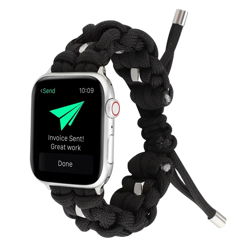 For Apple Watch Band 45mm 41mm 44mm 40mm 49mm Nylon Braid strap Outdoor Sports iwatch Series 8 7 se 6 5 3 Ultra 8 Accessories
For Apple Watch Band 45mm 41mm 44mm 40mm 49mm Nylon Braid strap Outdoor Sports iwatch Series 8 7 se 6 5 3 Ultra 8 Accessories