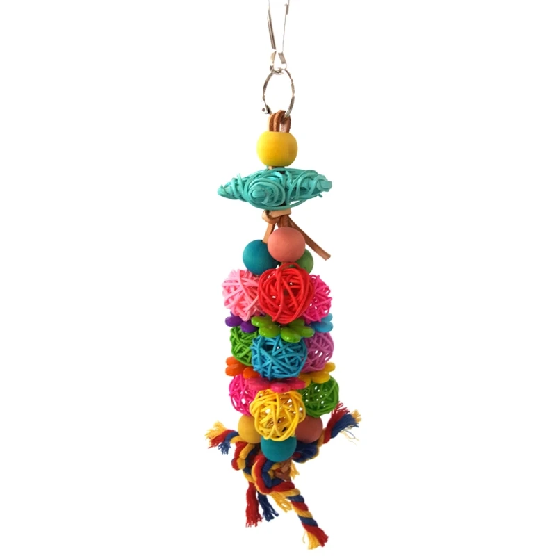 Bird Parrot Toy Rattan Ball Chewing Nature Wooden Stand Platform Hanging Exercise Playground with Ball BirdCage
Bird Parrot Toy Rattan Ball Chewing Nature Wooden Stand Platform Hanging Exercise Playground with Ball BirdCage