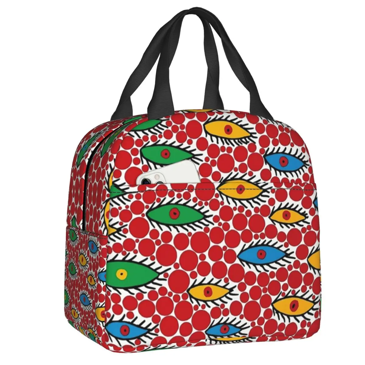 Yayoi Kusama летающие глаза сумка для ланча для женщин абстрактное искусство сюрреалистичность термальный охладитель еды коробка для ланча детей школы детей 
Yayoi Kusama летающие глаза сумка для ланча для женщин абстрактное искусство сюрреалистичность термальный охладитель еды коробка для ланча детей школы детей