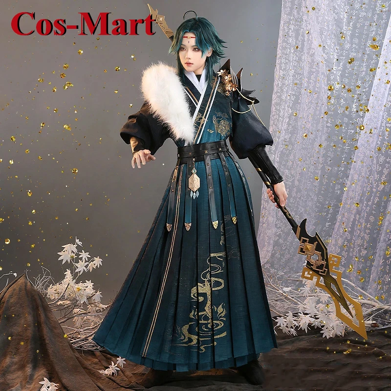Cos-Mart Hot Game Genshin Impact Xiao Cosplay Costume Fashion Handsome Combat Uniform Activity Party Role Play Clothing
Cos-Mart Hot Game Genshin Impact Xiao Cosplay Costume Fashion Handsome Combat Uniform Activity Party Role Play Clothing