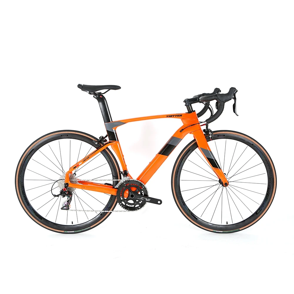2022 TWITTER CYCLONE RS-22SC brake T900 carbon fiber bicycle road bike 700cXC class breaking wind racing bycicle 135mm bicicleta 
2022 TWITTER CYCLONE RS-22SC brake T900 carbon fiber bicycle road bike 700cXC class breaking wind racing bycicle 135mm bicicleta