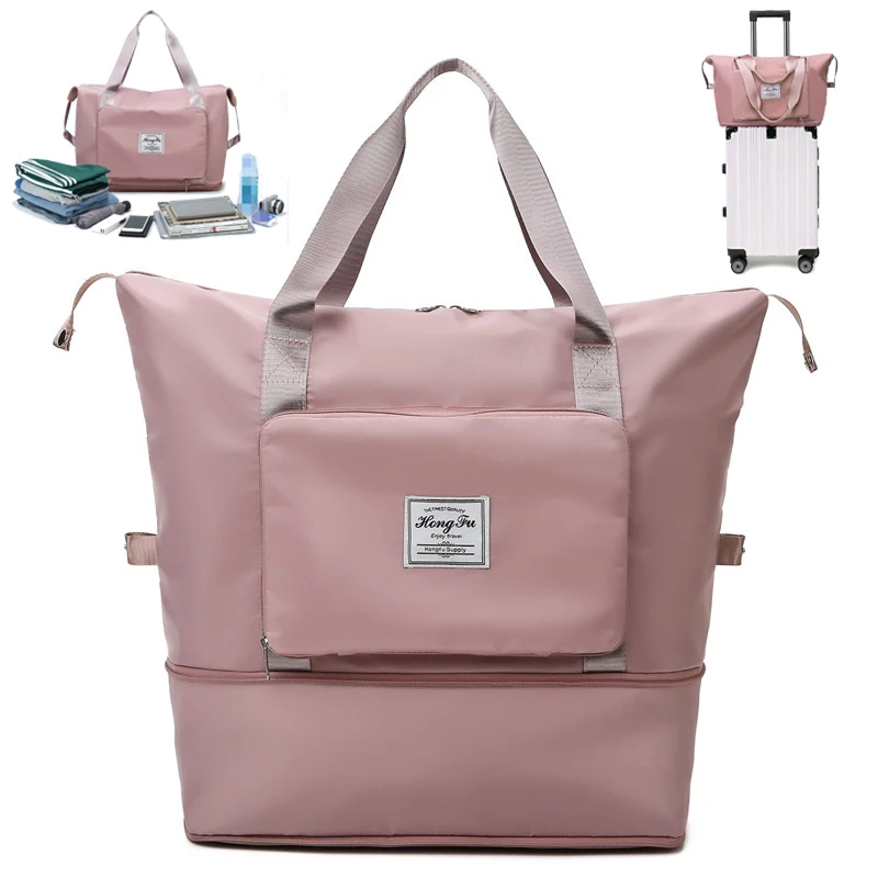 Large Capacity Folding Travel Pink Bags Waterproof Luggage Tote Handbag Travel Duffle Gym Yoga Storage Shoulder for Women Men
Large Capacity Folding Travel Pink Bags Waterproof Luggage Tote Handbag Travel Duffle Gym Yoga Storage Shoulder for Women Men