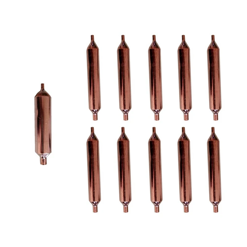 20 Pcs Refrigeration Filters Refrigerator Filter Dryer Accessories Refrigeration, 10 Pcs 130X19mm & 10 Pcs 115 X18mm 
20 Pcs Refrigeration Filters Refrigerator Filter Dryer Accessories Refrigeration, 10 Pcs 130X19mm & 10 Pcs 115 X18mm